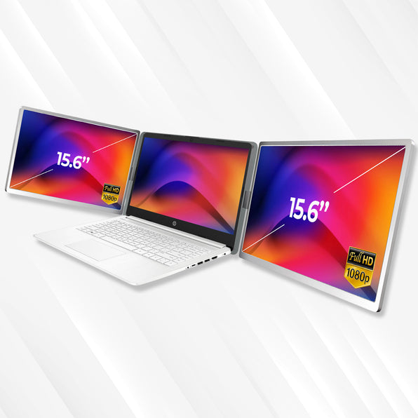 Computer Monitor Ruler Glider Portable Monitor for Laptop | Laptop Screen Extender | Glide Monitors ...